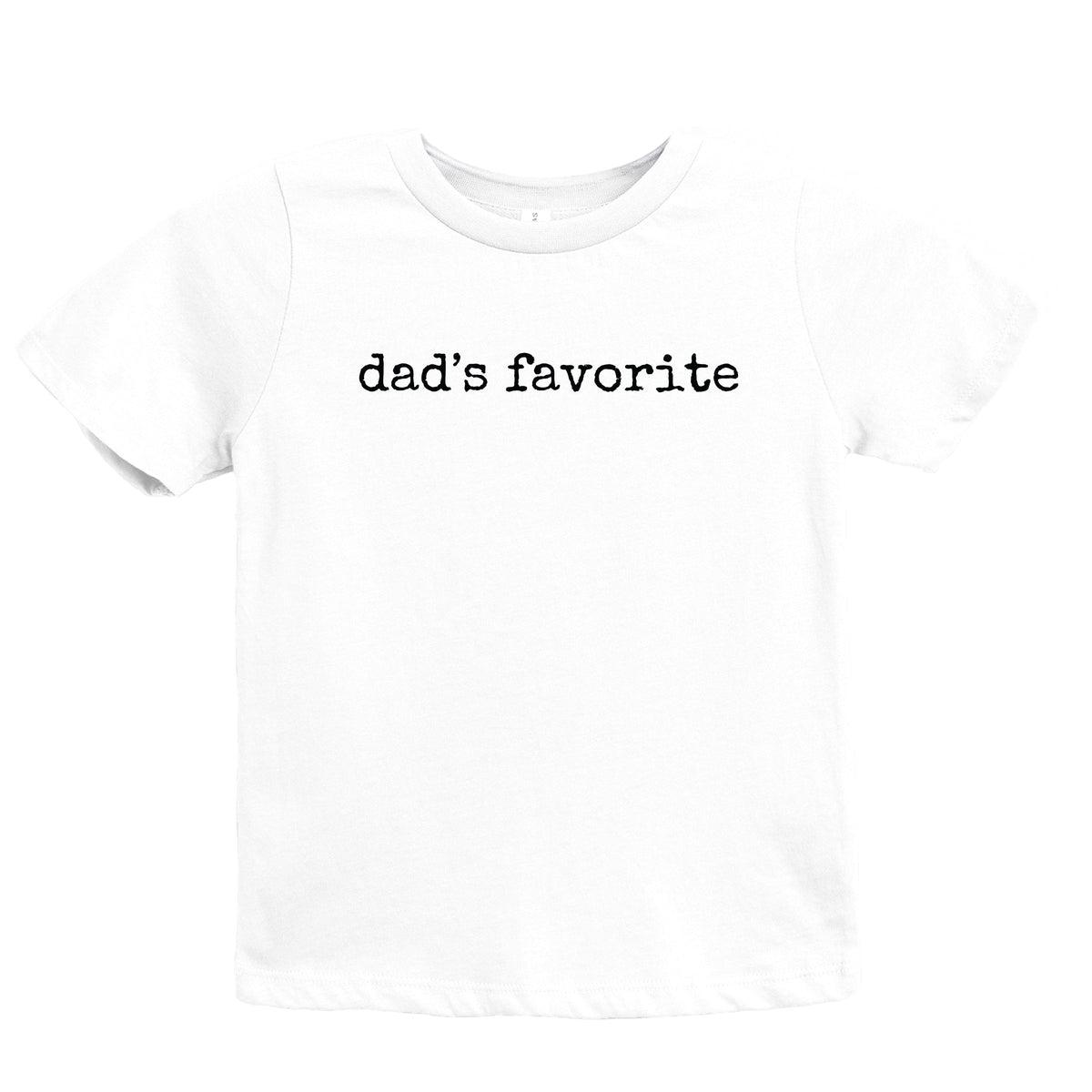 Dad's Favorite Typewriter - Youth Short Sleeve Graphic T-Shirt