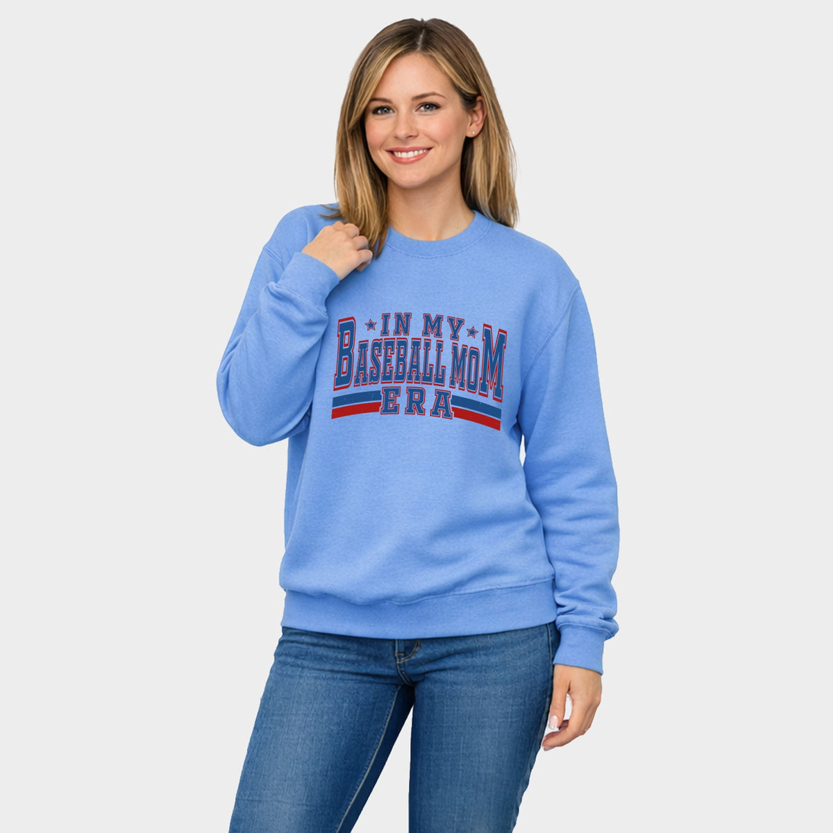 In My Baseball Mom Era - Women's Graphic Sweatshirt