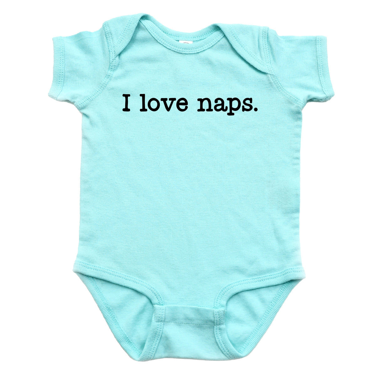 I Love Naps - Baby Short Sleeve Graphic Bodysuit