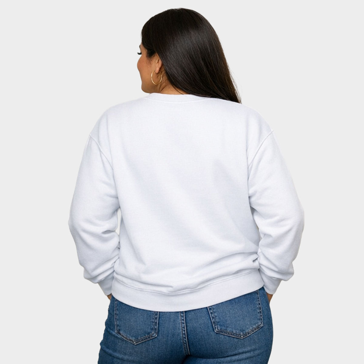 My Favorite People Call Me Teacher - Women's Plus Sized Graphic Sweatshirt