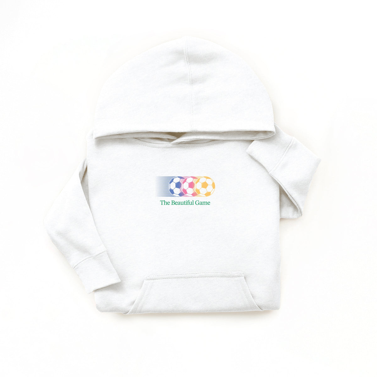 The Beautiful Game Outline - Youth Graphic Hoodie