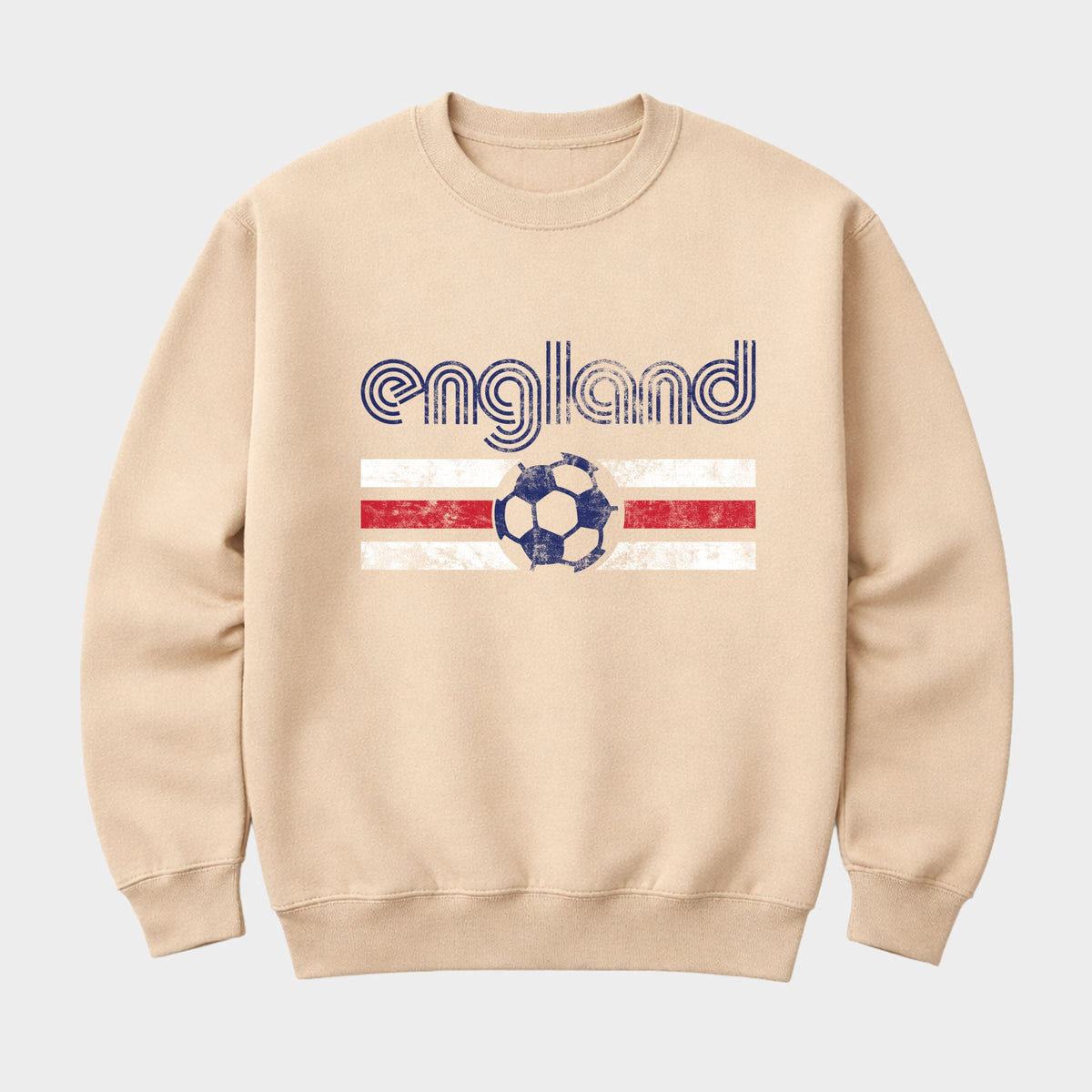 England Soccer Flag - Men's Graphic Sweatshirt