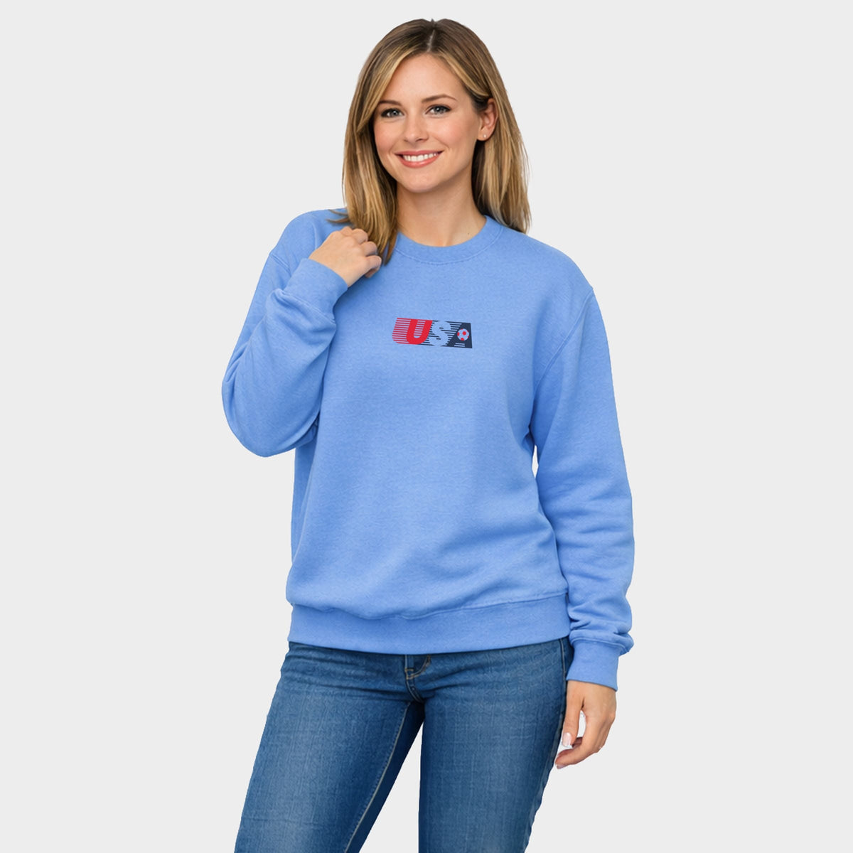 USA Soccer Lines - Women's Graphic Sweatshirt