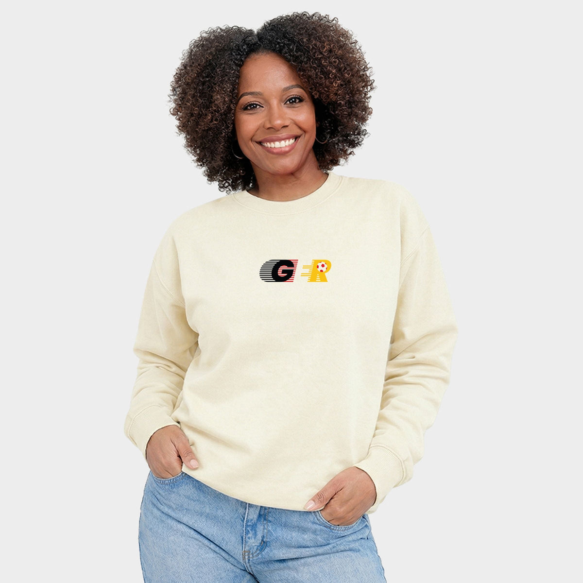 Germany Soccer Lines - Women's Graphic Sweatshirt