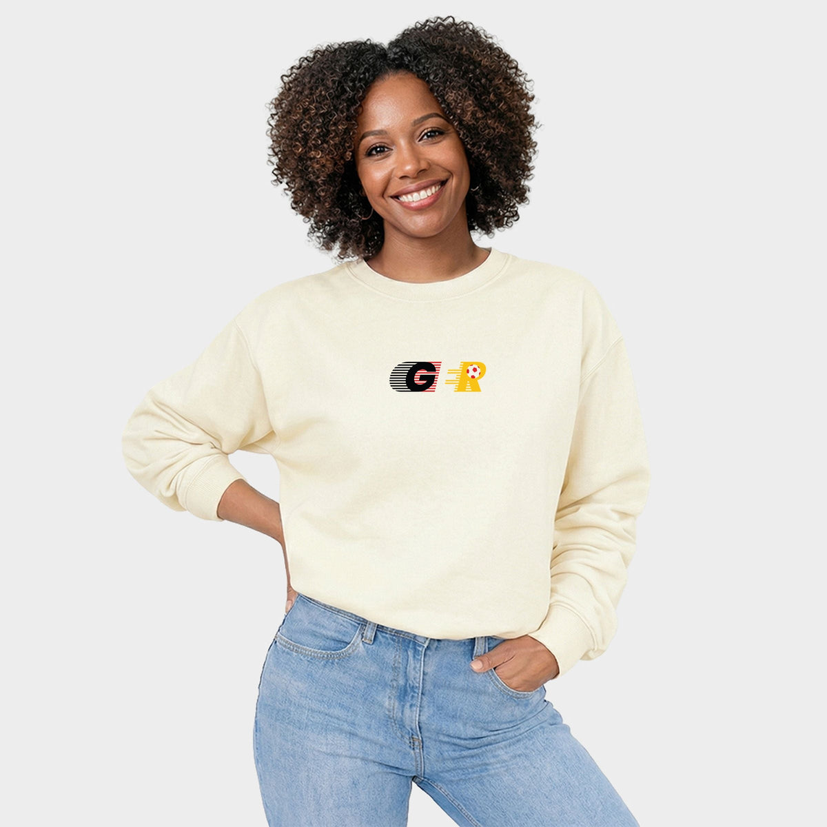 Germany Soccer Lines - Women's Graphic Sweatshirt