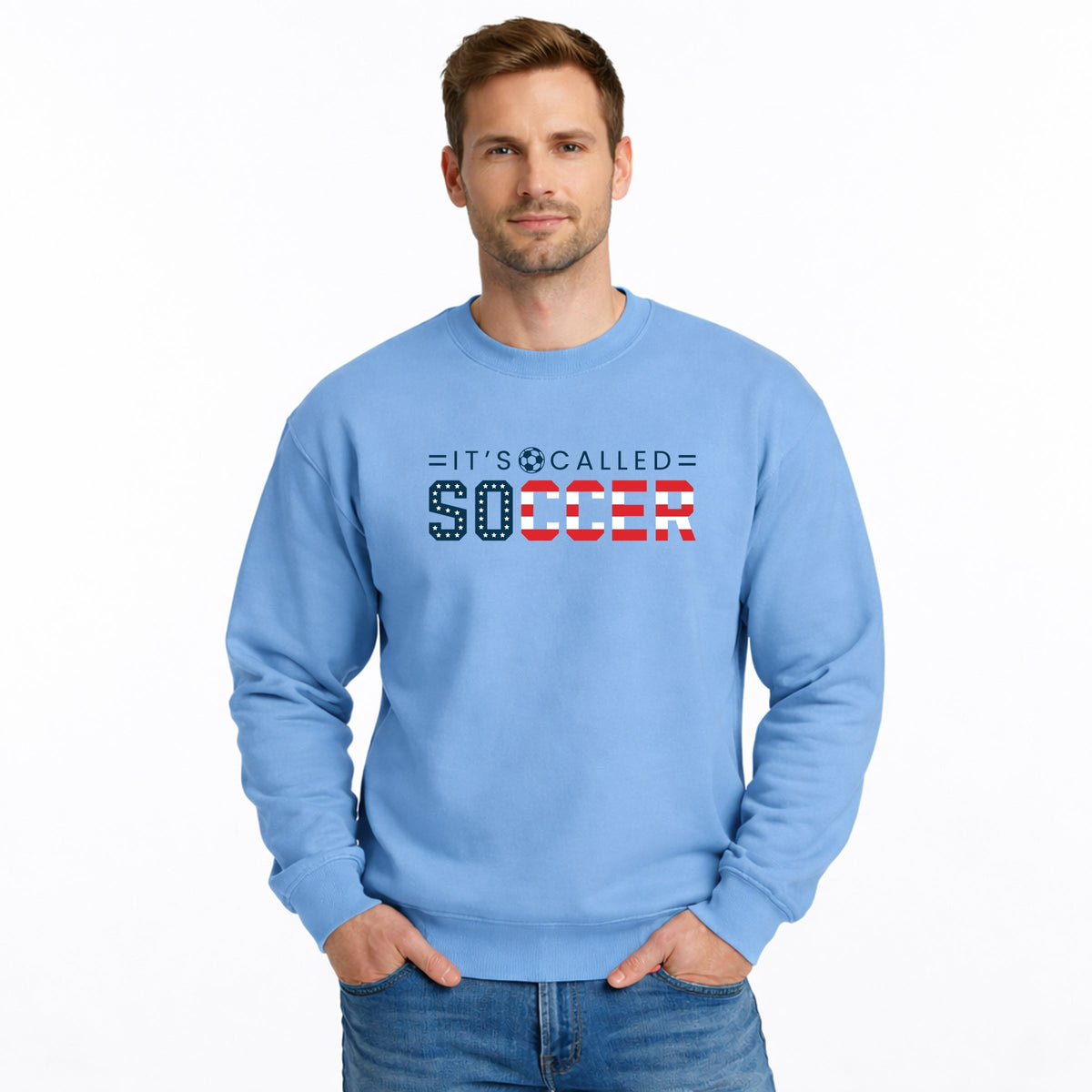It's Called Soccer USA - Men's Graphic Sweatshirt