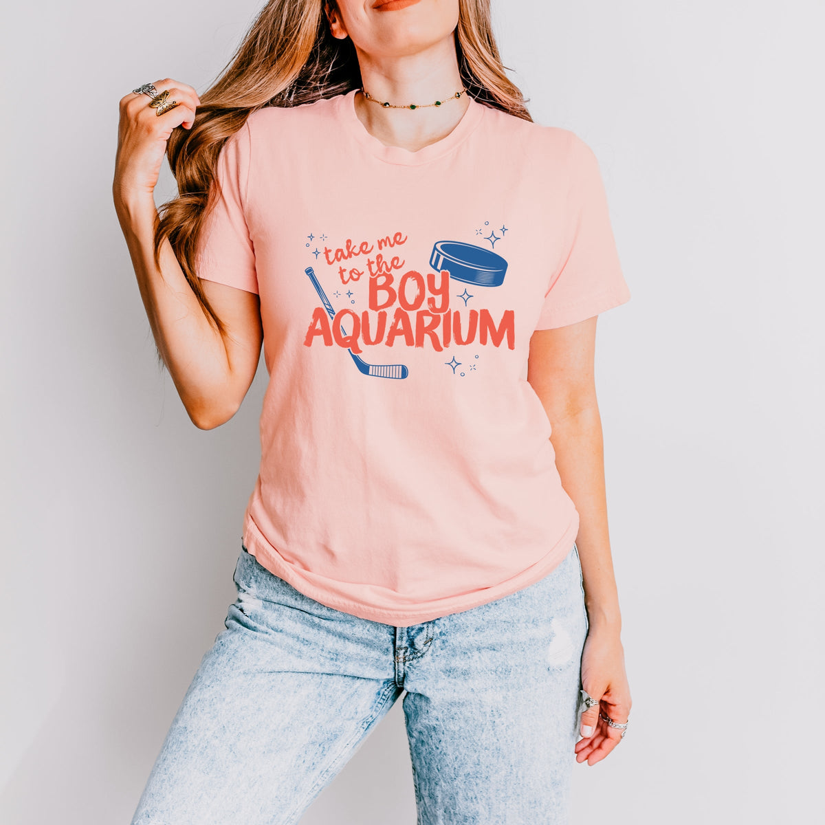 Take Me To The Boy Aquarium  - Women's Short Sleeve Graphic T-Shirt