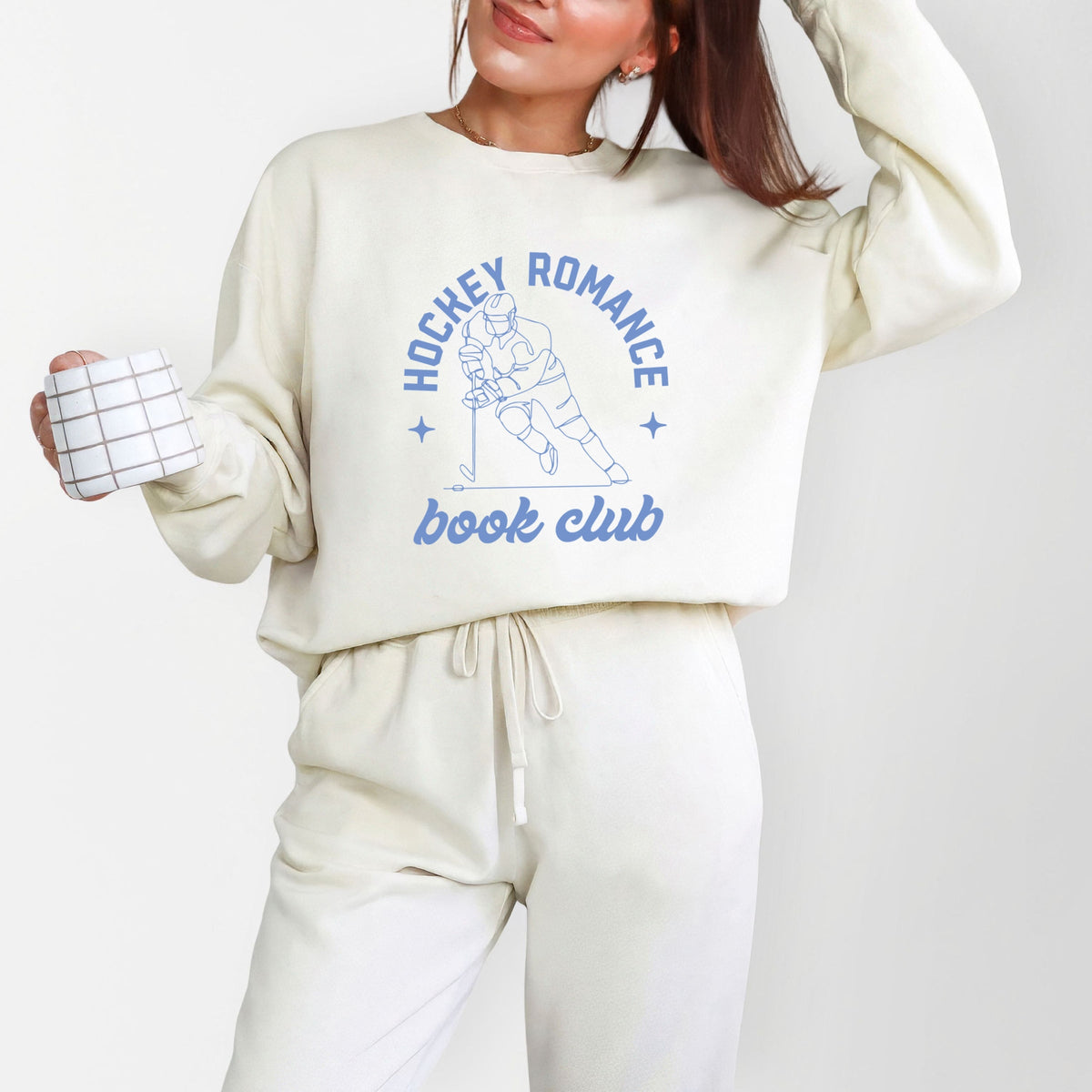 Hockey Romance Book Club - Women's Lightweight Garment Dyed Sweatshirt