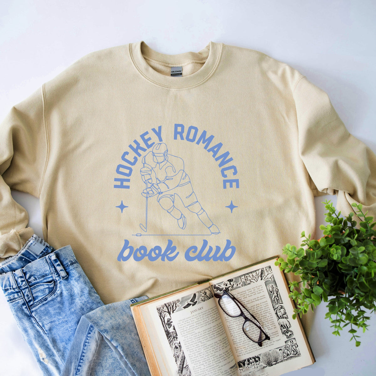 Hockey Romance Book Club - Women's Graphic Sweatshirt