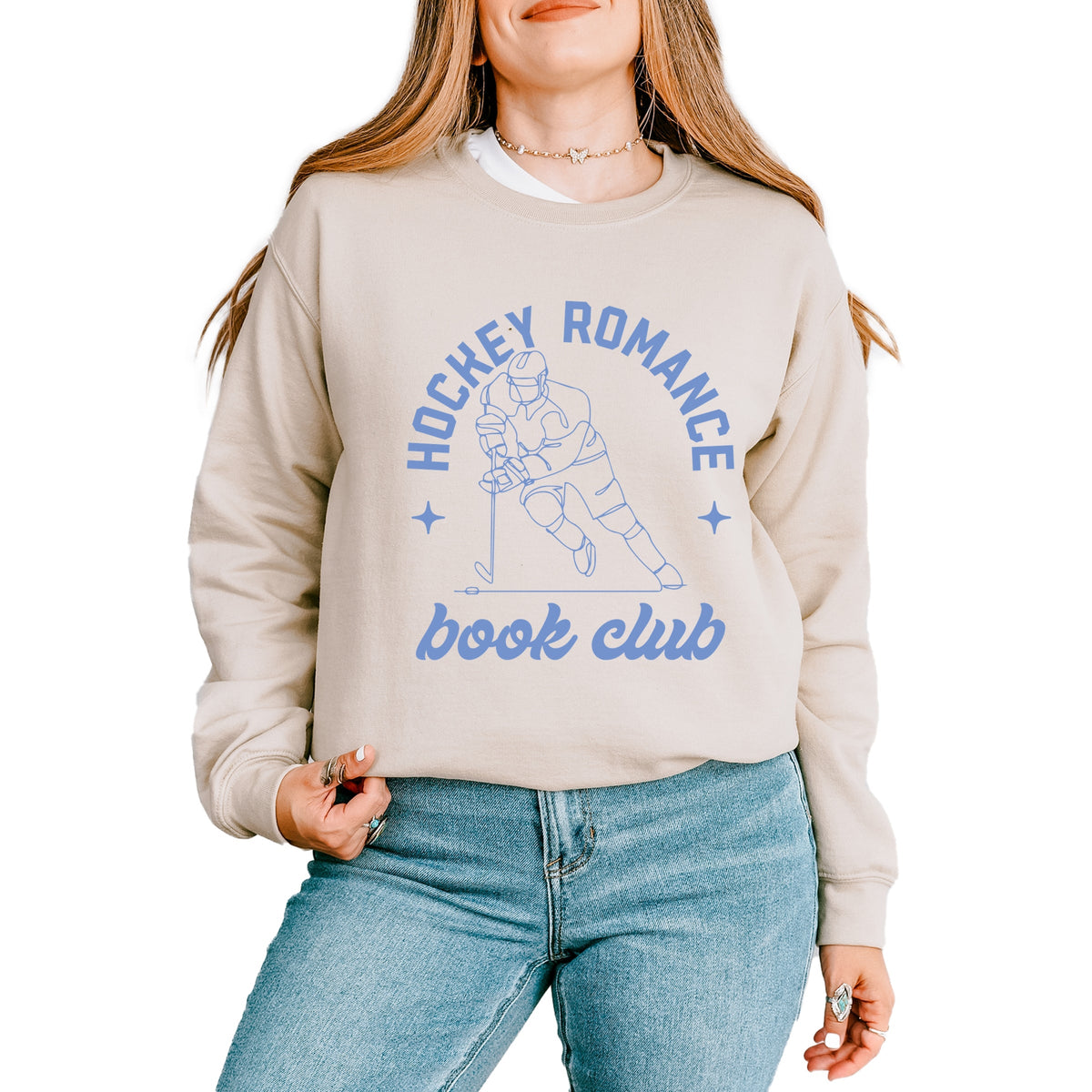 Hockey Romance Book Club - Women's Graphic Sweatshirt