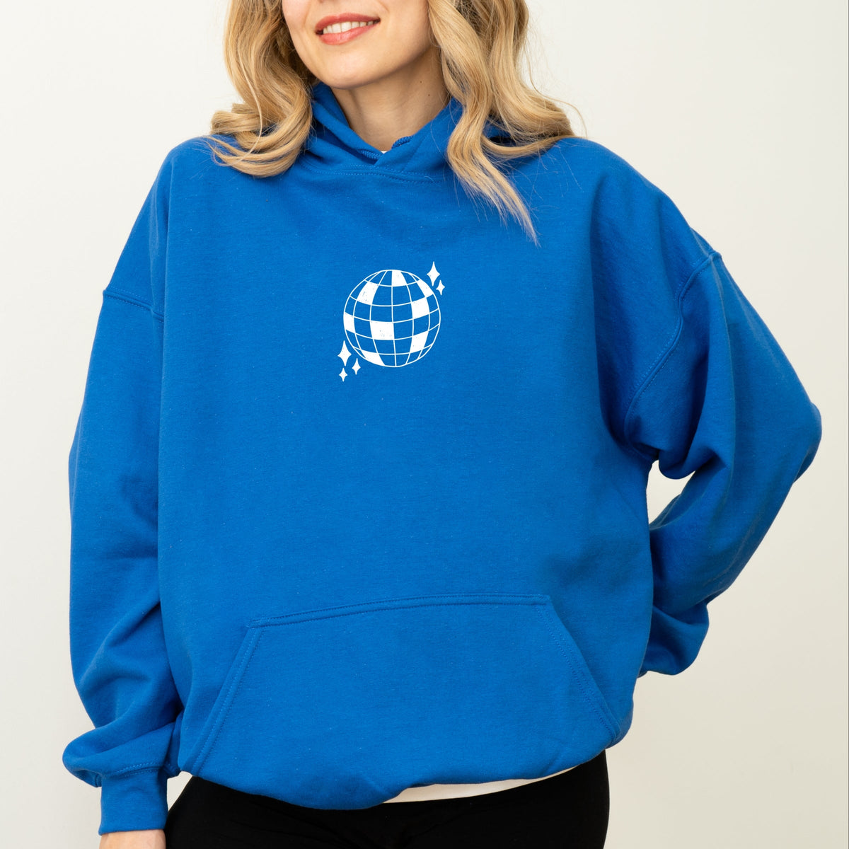 Disco Ball Stars - Women's Graphic Hoodie
