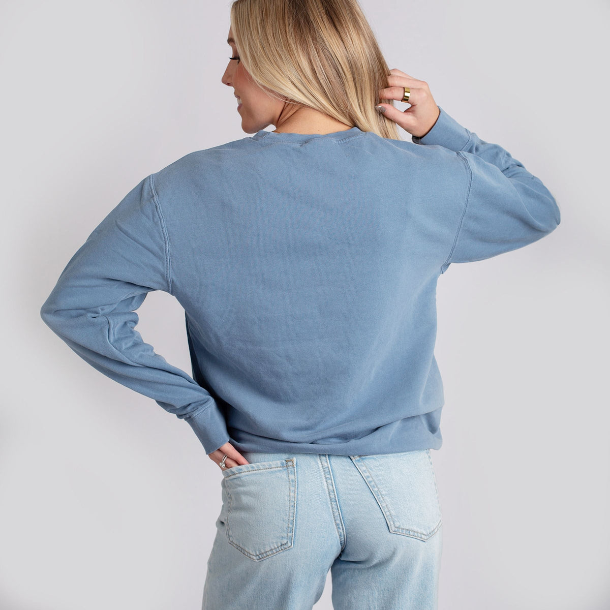 Judging From My Couch Disco - Women's Lightweight Garment Dyed Sweatshirt