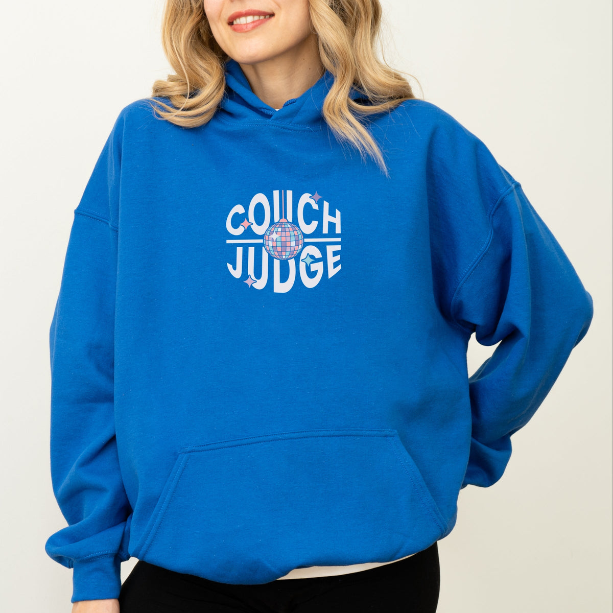 Couch Judge Disco - Women's Graphic Hoodie