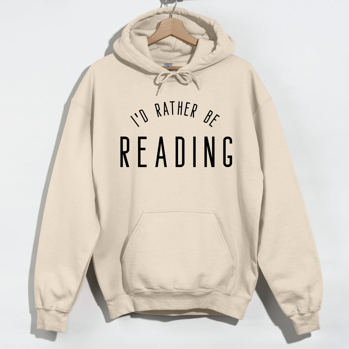 I'd Rather Be Reading - Women's Graphic Hoodie