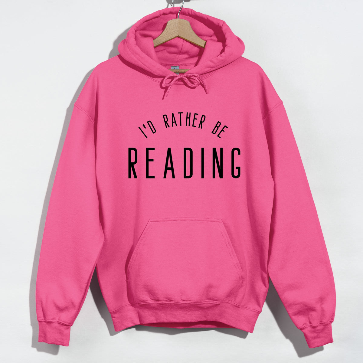 I'd Rather Be Reading - Women's Graphic Hoodie