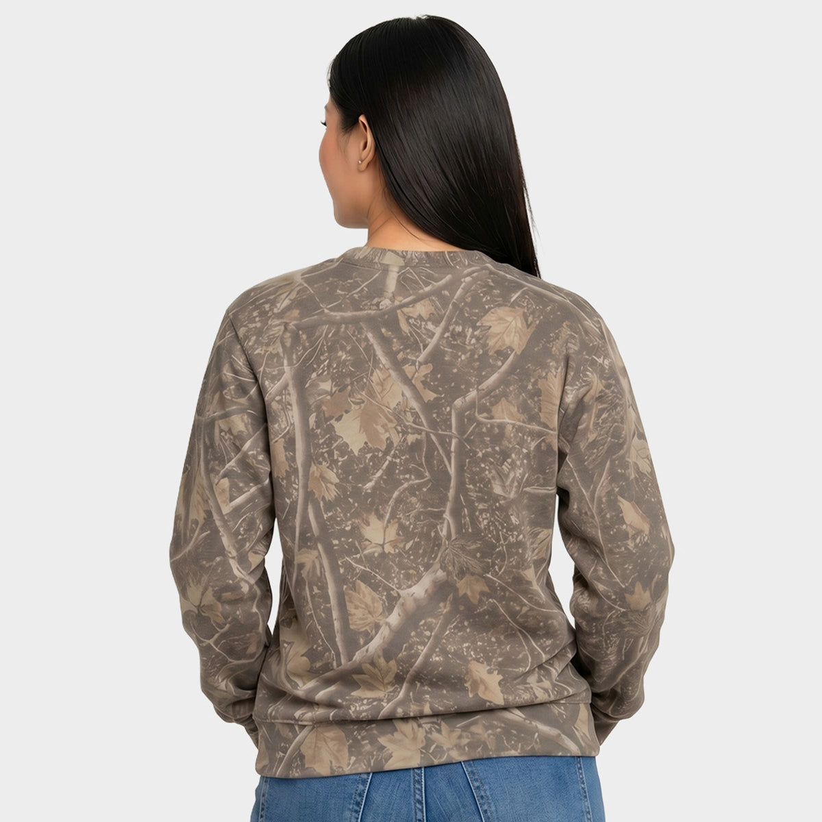 Book Worm - Women's Camo Sweatshirt