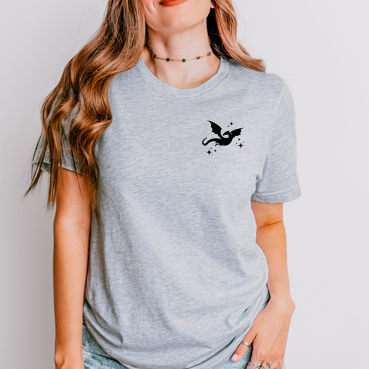 Fantasy Readers Society Front And Back Design - Women's Short Sleeve Graphic T-Shirt