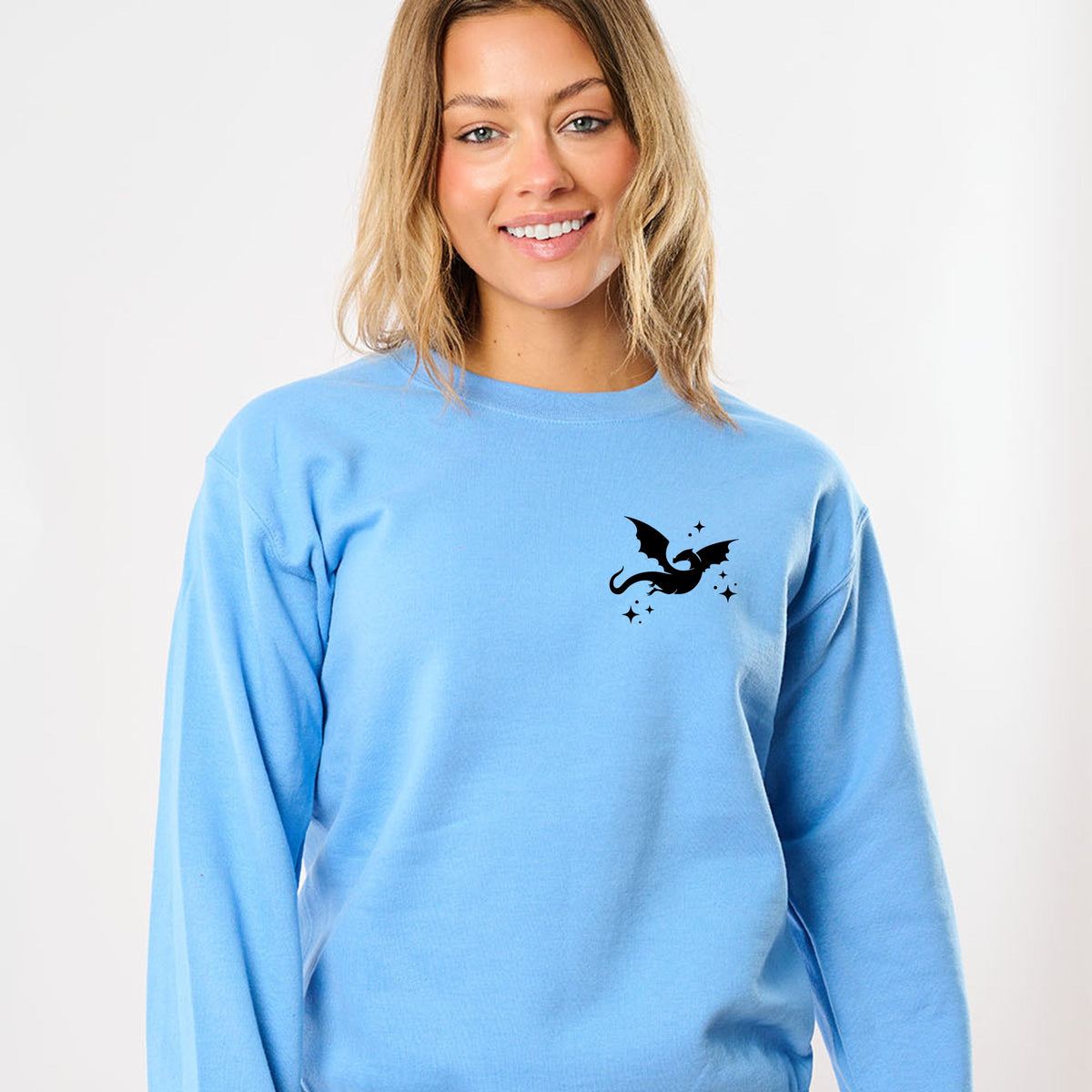 Fantasy Readers Society Front And Back Design -  Women's Graphic Sweatshirt