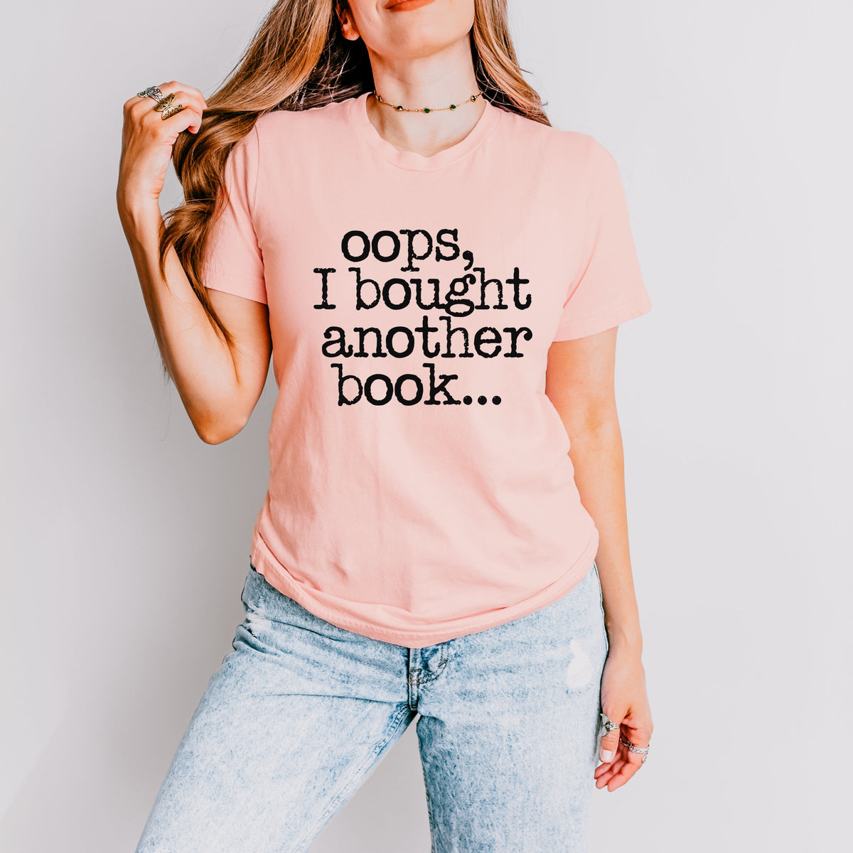 Oops I Bought Another Book - Women's Short Sleeve Graphic T-Shirt