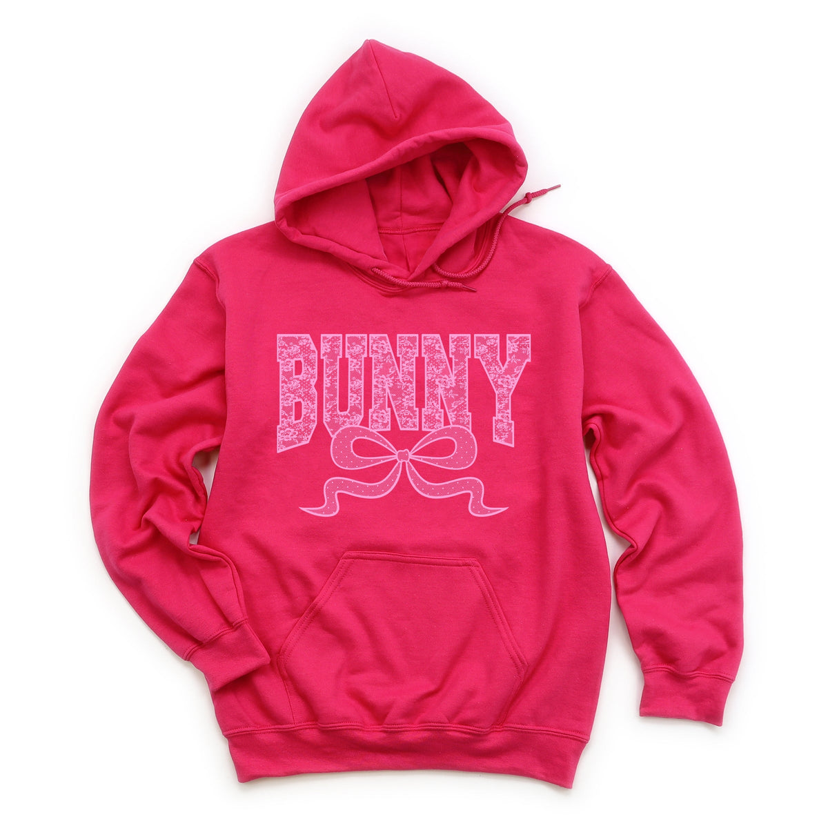Bunny Pink Lace - Women's Graphic Hoodie