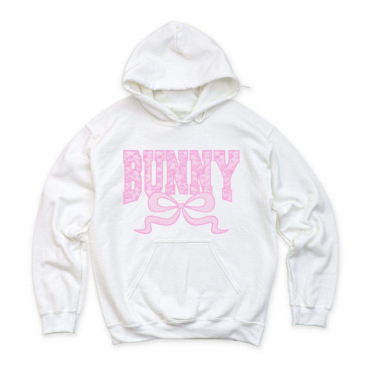 Bunny Pink Lace - Women's Graphic Hoodie