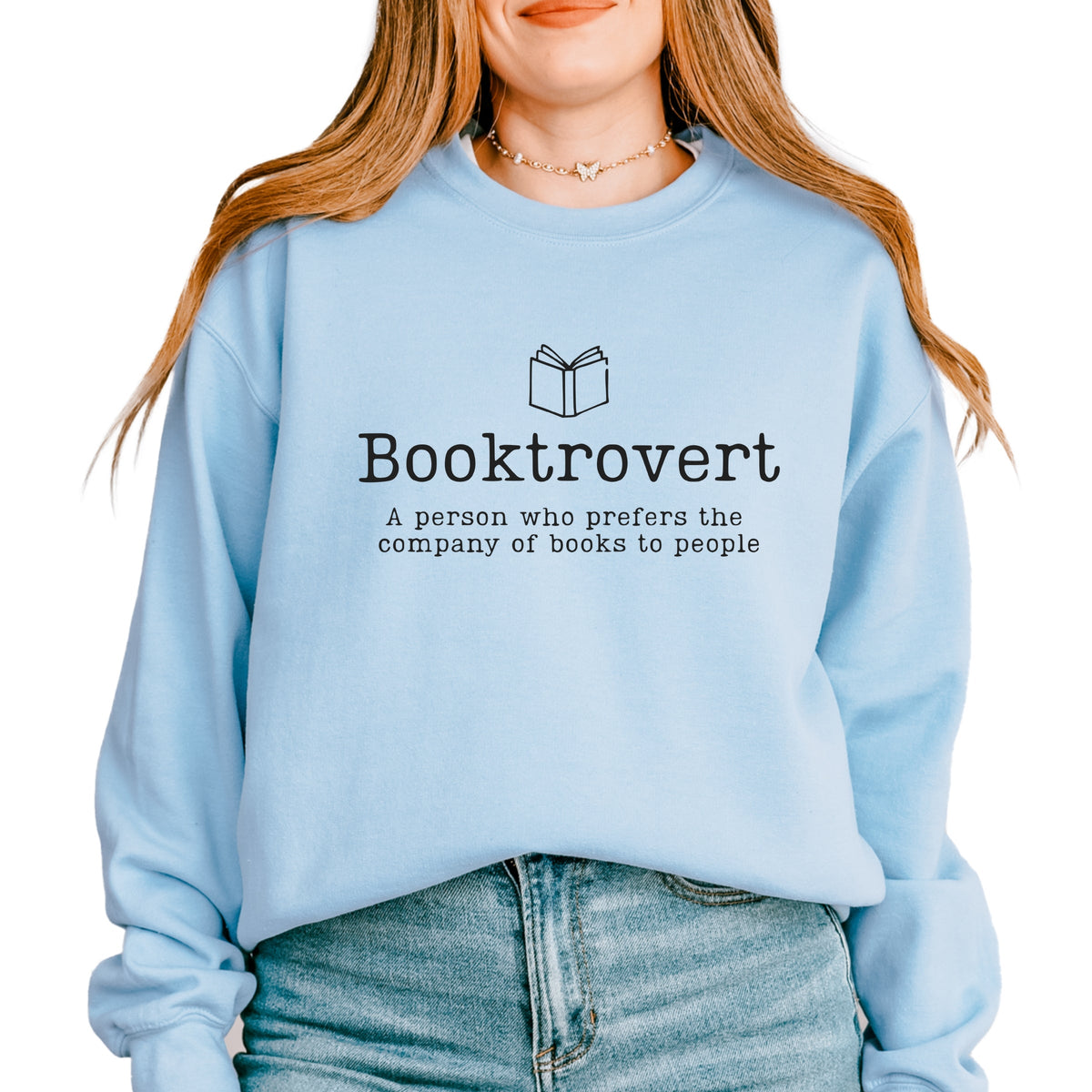Booktrovert Definition - Women's Graphic Sweatshirt