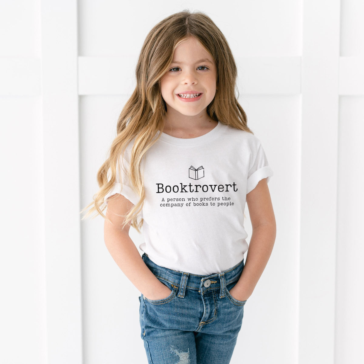Booktrovert Definition - Youth Short Sleeve Graphic T-Shirt