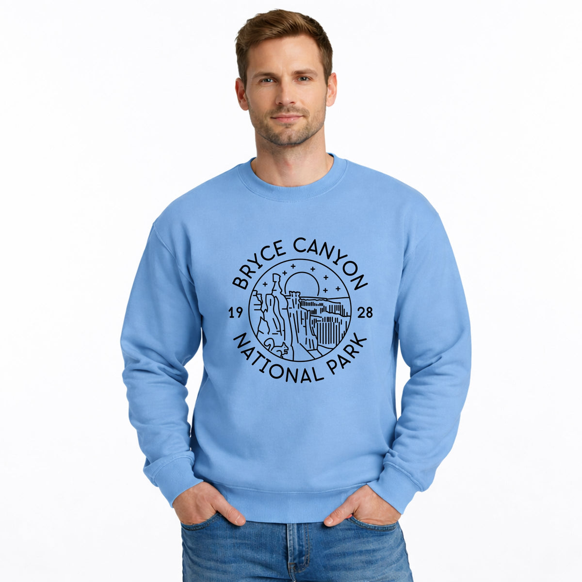Bryce Canyon National Park - Men's Graphic Sweatshirt