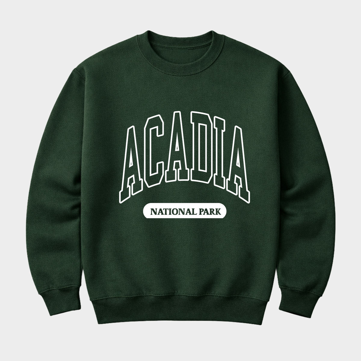Acadia National Park Varsity - Men's Graphic Sweatshirt