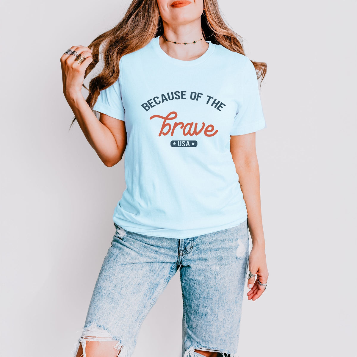 Brave USA - Women's Short Sleeve Graphic T-Shirt
