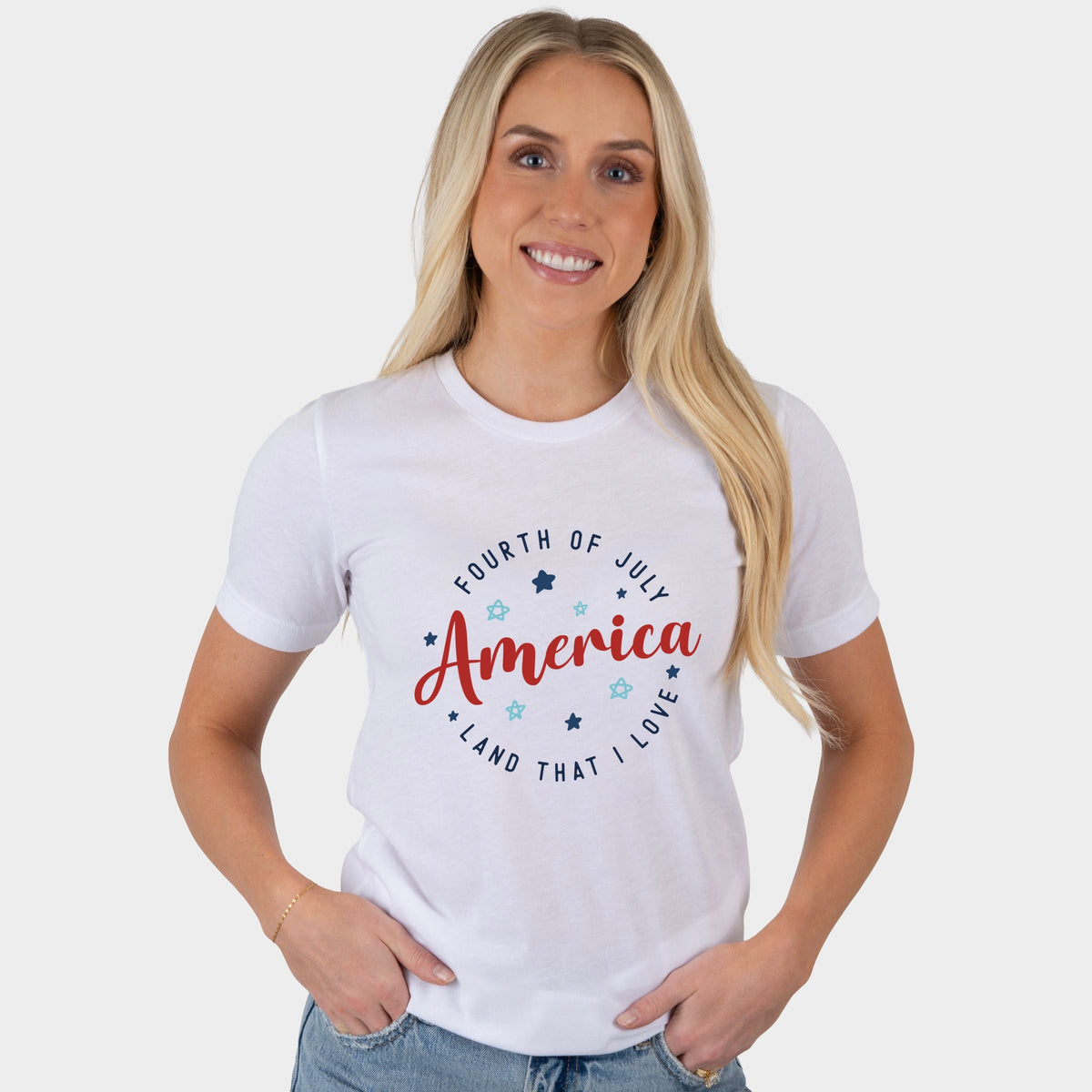 Land That I Love Colorful - Women's Short Sleeve Graphic T-Shirt