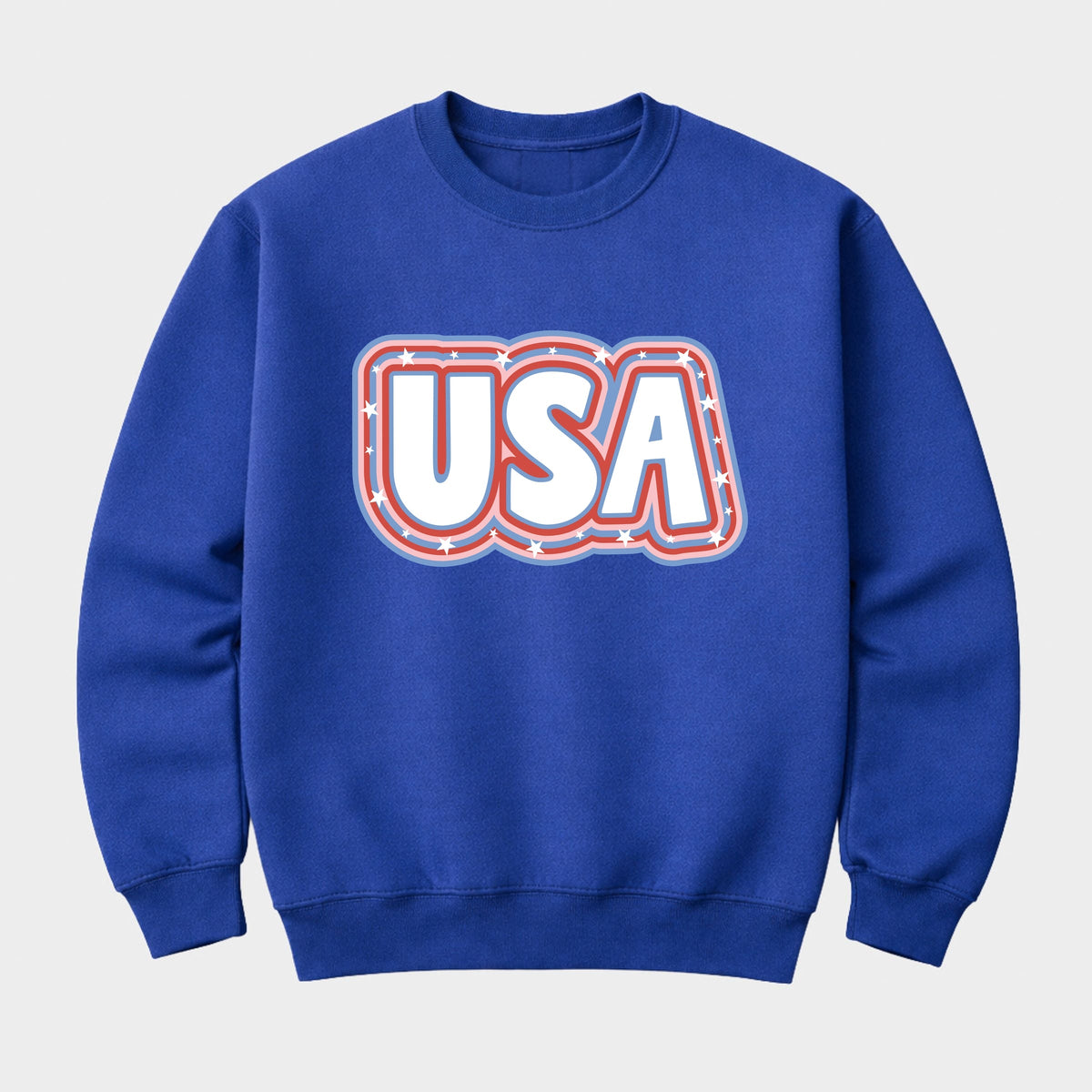 USA Outline - Women's Graphic Sweatshirt