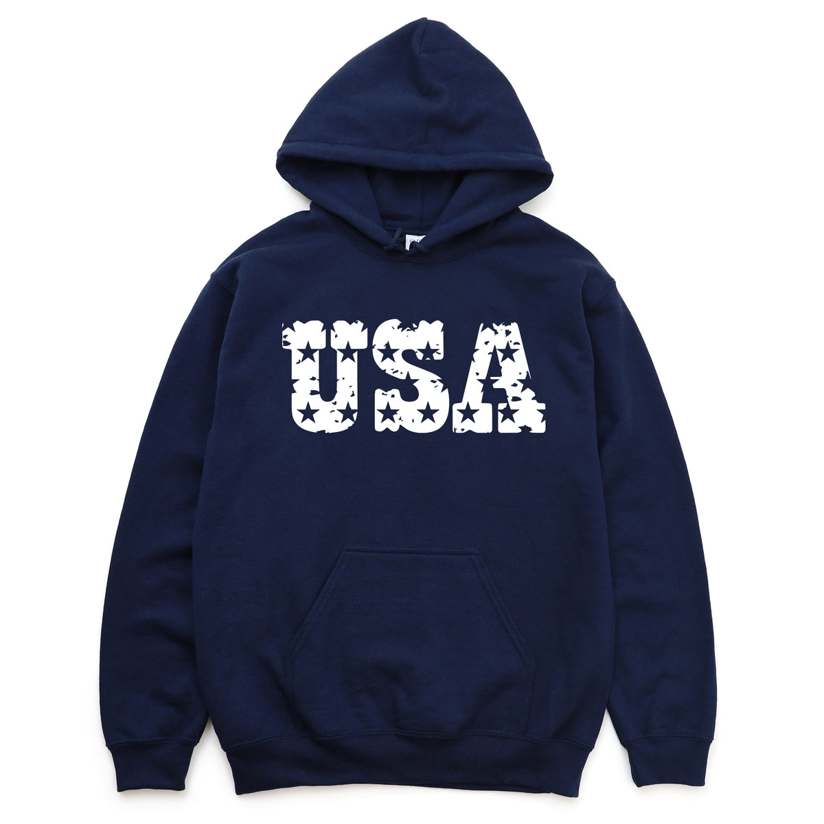 USA Distressed Stars - Women's Graphic Hoodie
