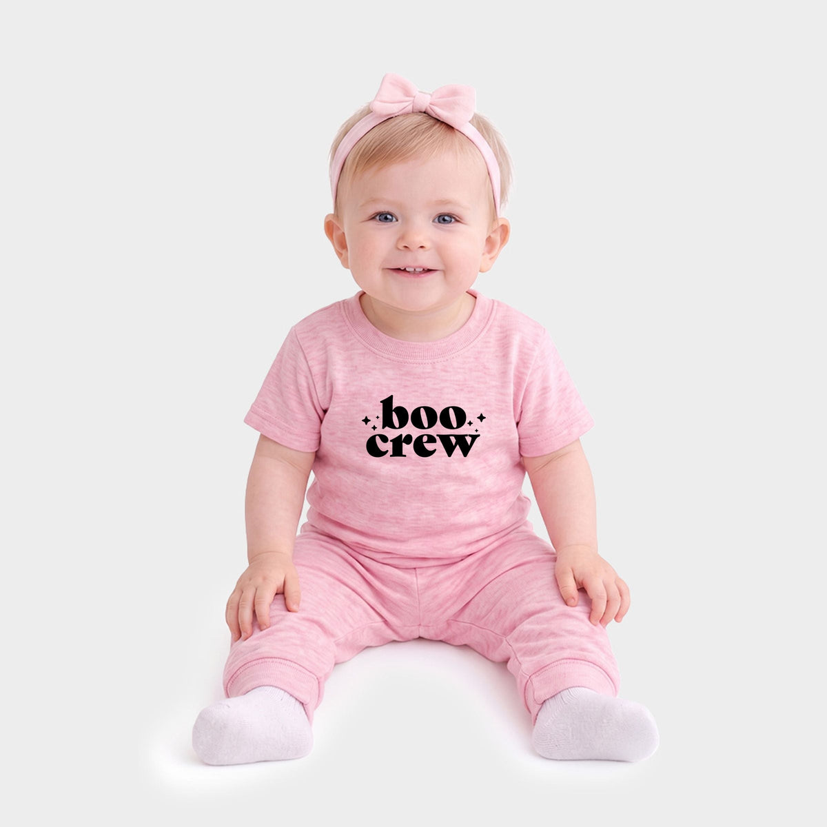Boo Crew Stars - Infant Jogger Pant Crew Set