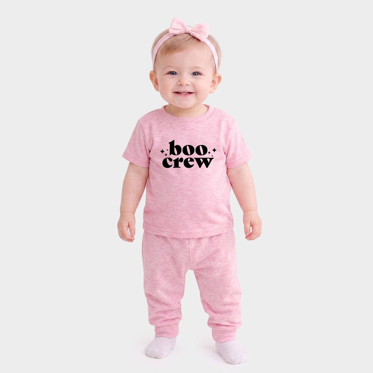 Boo Crew Stars - Infant Jogger Pant Crew Set