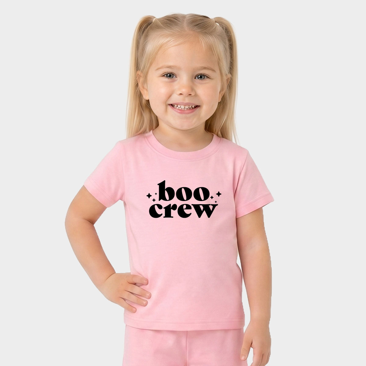 Boo Crew Stars - Toddler Crew Shorts Set