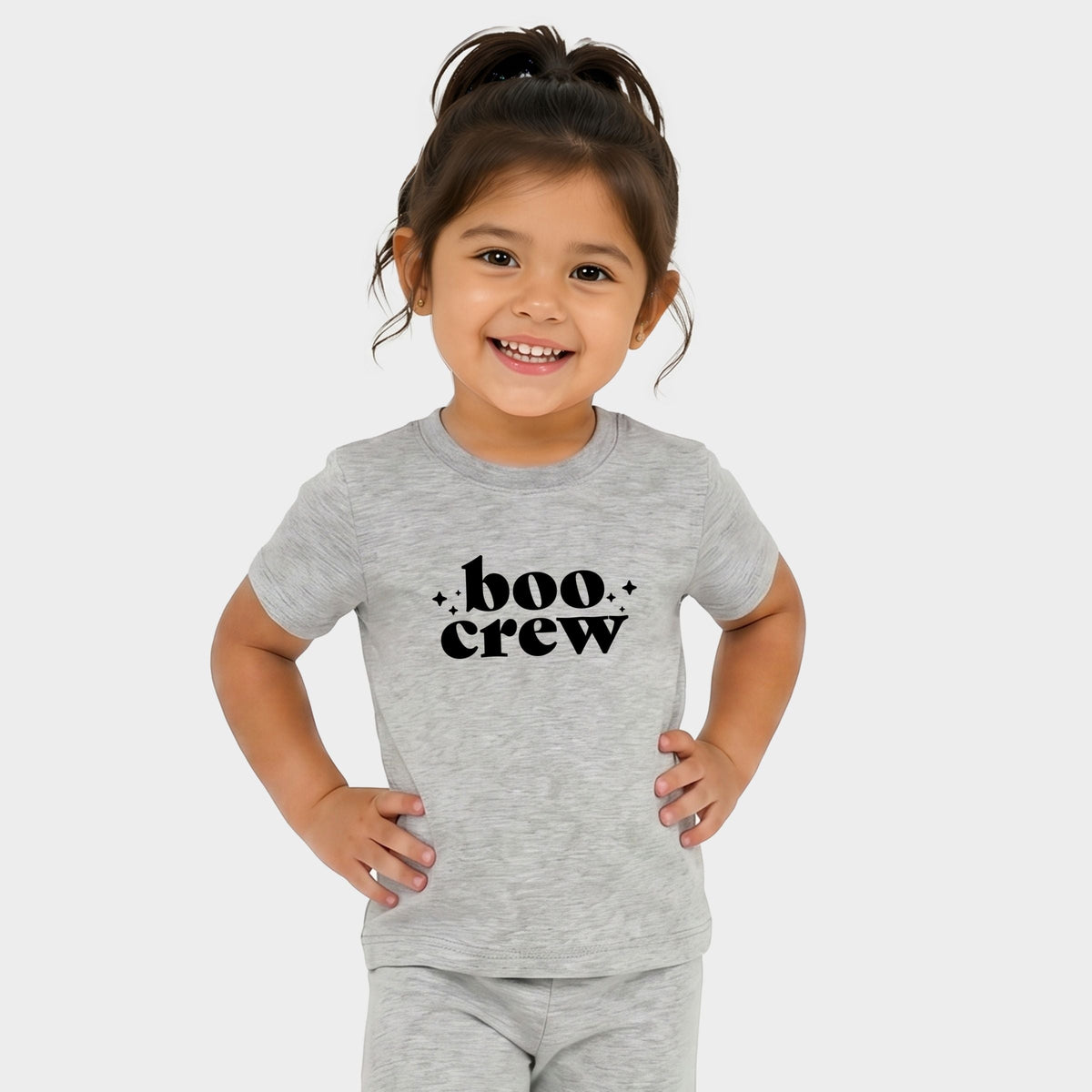 Boo Crew Stars - Toddler Crew Shorts Set
