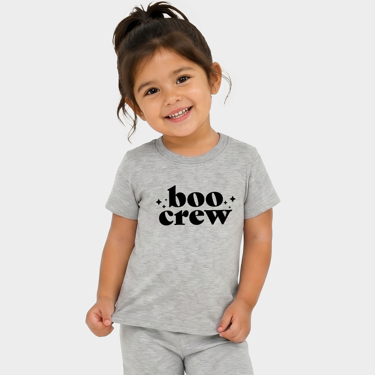 Boo Crew Stars - Toddler Crew Shorts Set