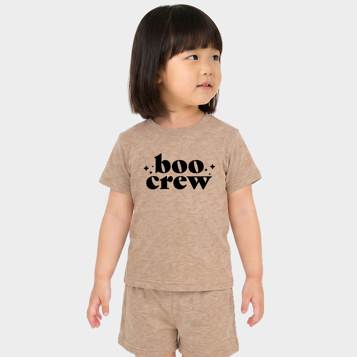 Boo Crew Stars - Toddler Crew Shorts Set
