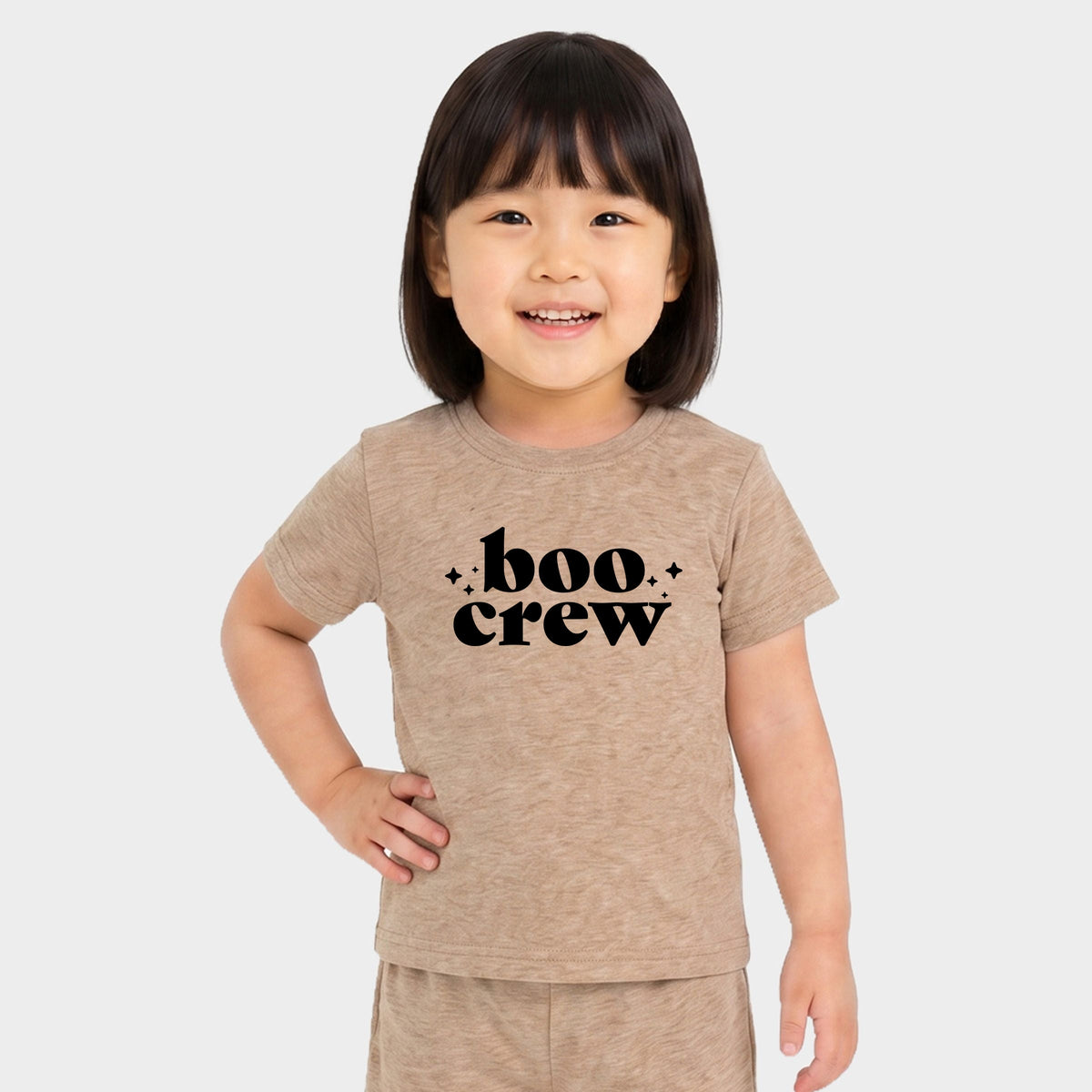 Boo Crew Stars - Toddler Crew Shorts Set