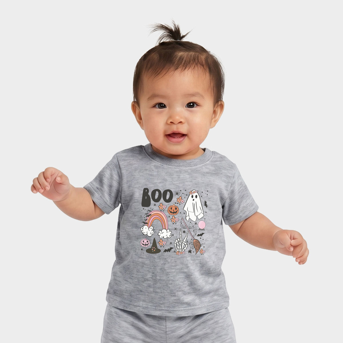 Halloween Cluster - Infant Jogger Pant Crew Set