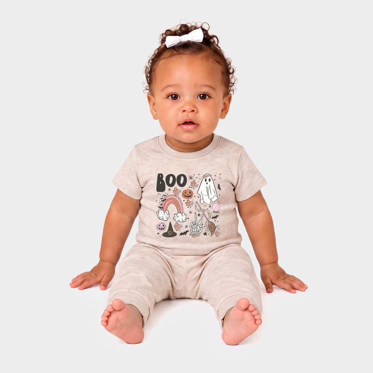 Halloween Cluster - Infant Jogger Pant Crew Set