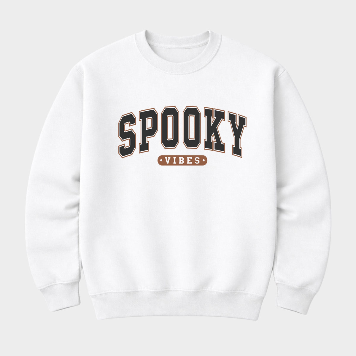 Varsity Spooky Vibes - Men's Graphic Sweatshirt
