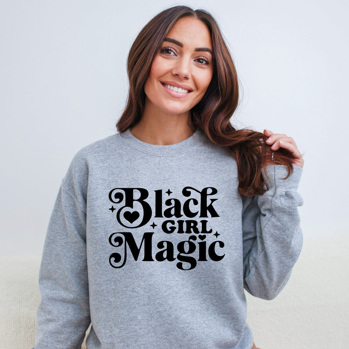 Black Girl Magic -  Women's Graphic Sweatshirt