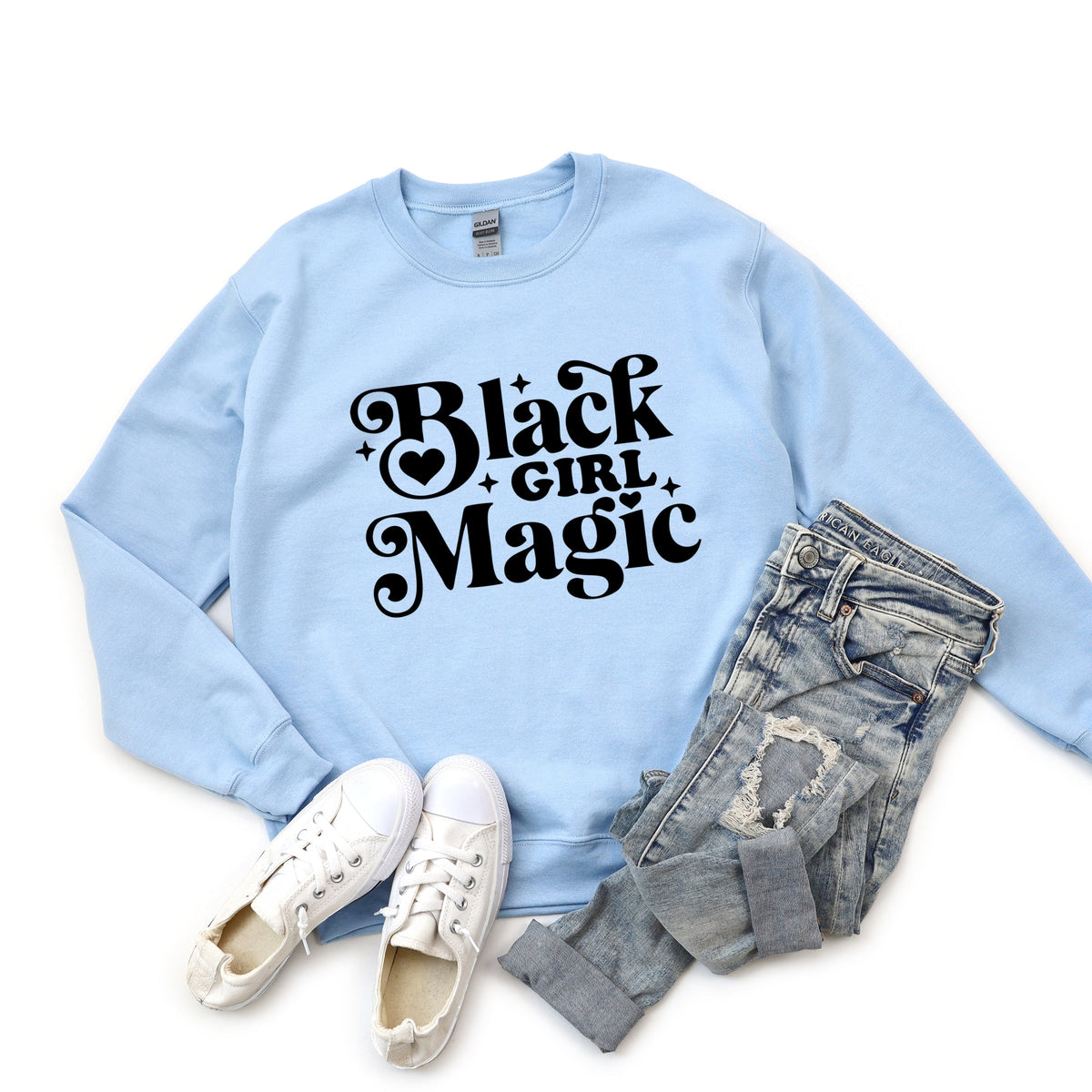 Black Girl Magic -  Women's Graphic Sweatshirt