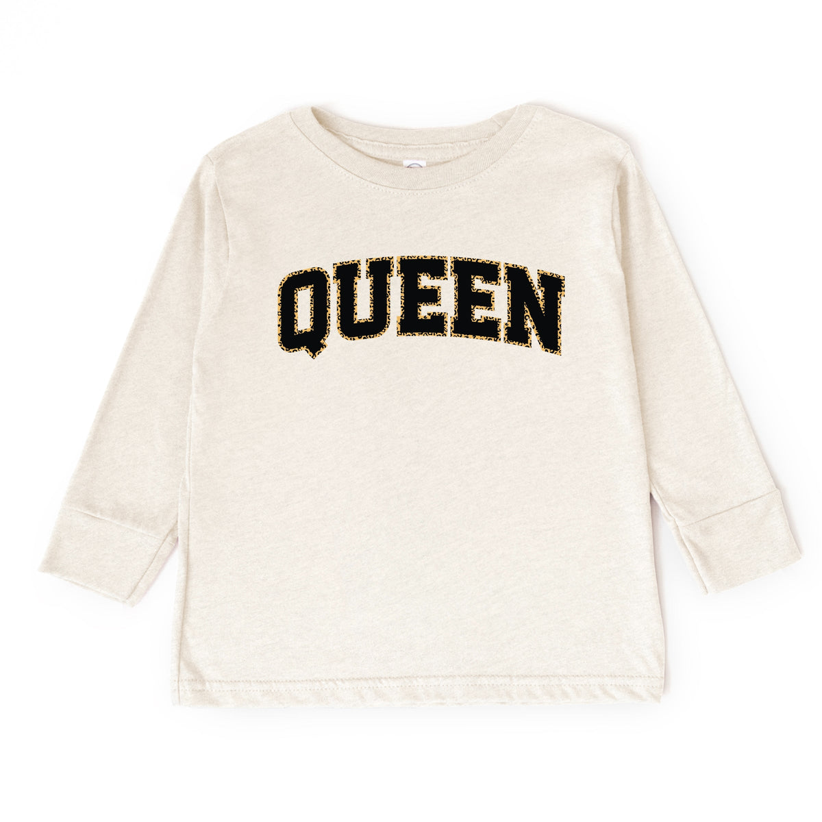 Queen Leopard Print - Toddler Long Sleeve Graphic Tee