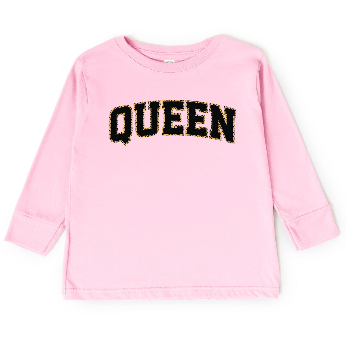 Queen Leopard Print - Toddler Long Sleeve Graphic Tee