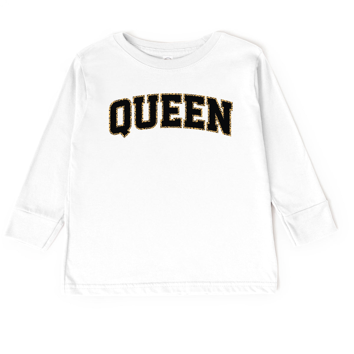 Queen Leopard Print - Toddler Long Sleeve Graphic Tee