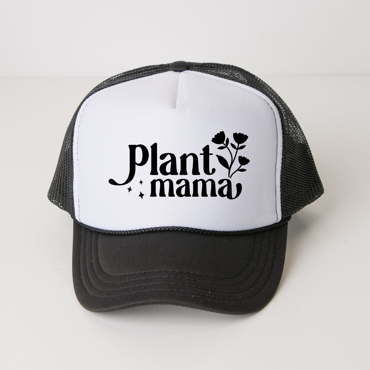 Floral Plant Mama - Women's Graphic Foam Trucker Hat