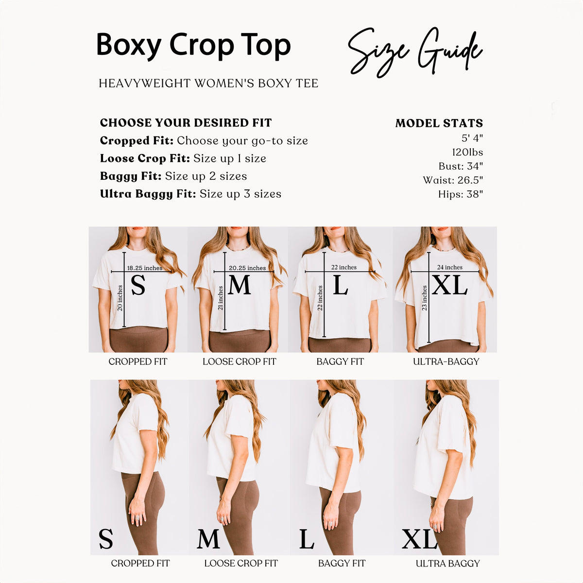 Six Crabs Sketched - Women's Boxy Crop Top Graphic T-Shirt